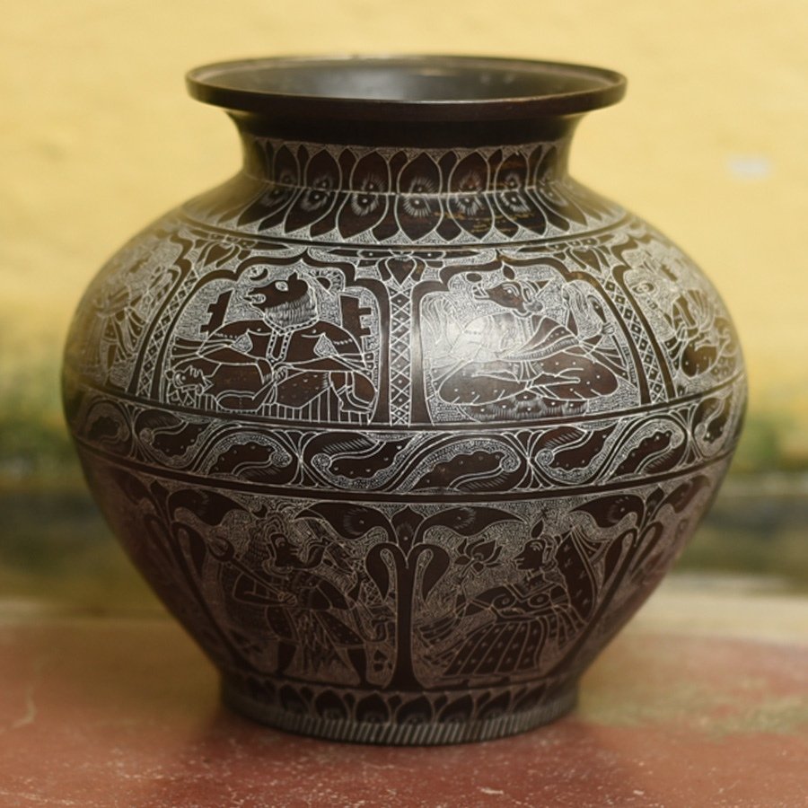Antiquities from Khajuraho | Lota / Kalash